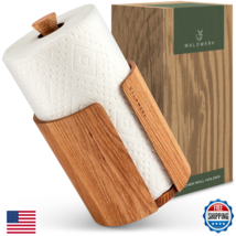 WALDWERK Design Paper Towel Holder Out of Oak Wood - Kitchen Towel Holde... - $86.98