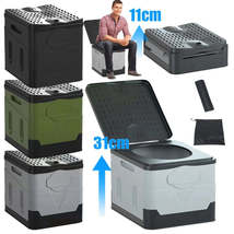 Movable Toilet Portable Outdoor Folding Toilet Strong Bearing Capacity R... - $23.53+