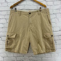 Dockers Khaki Cargo Shorts Mens Sz 36  - £12.66 GBP