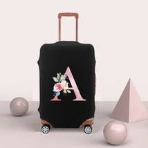 Pink Letter Luggage Cover Thicker Elastic Suitcase Cover Protector  Apply To 18&#39; - £29.08 GBP