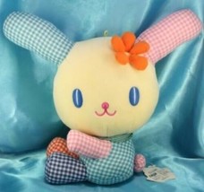 Toei Eikoh Sanrio Prize U sa ha na Usahana Checked Style Sit Jumbo Plush Doll - £89.69 GBP