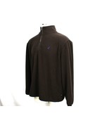 Nautica 1/4 Zip Soft Fleece Sweater, Men&#39;s XL, Warm &amp; Lightweight Brown ... - £21.80 GBP