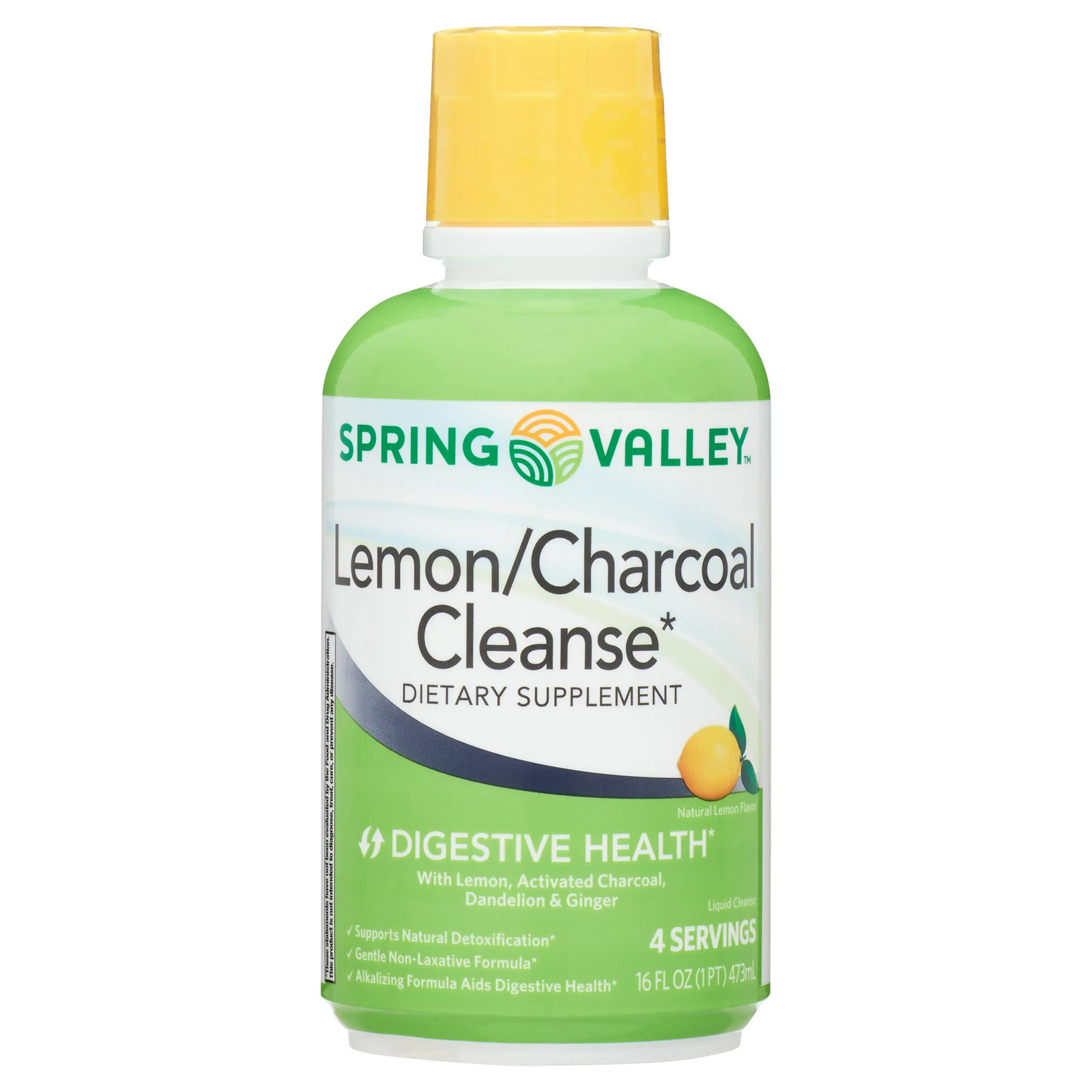Spring Valley Lemon/Charcoal Colon Cleanse, 16 oz - $19.59