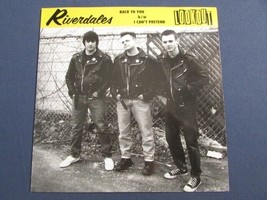 Riverdales Back To You b/w I Can&#39;t Pretend 1995 7&quot; 45 Picture Sleeve Punk Rock - £17.83 GBP