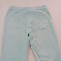 White House Black Market Crop Jeans Women’s Size 10P The Skinny Green Stretch image 13