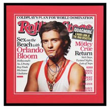 Orlando Bloom Signed Framed 2005 Rolling Stone Magazine Cover Display JSA - £119.42 GBP