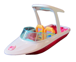 Barbie Dolphin Magic Ocean View Boat Mattel 2016 Speed Boat - £8.92 GBP