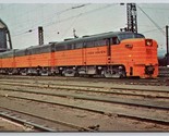 New Haven 0412 Train A-B-A Cedar Hill Engine Terminal New Haven CT Postc... - $3.91