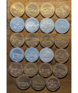 Cadillac Oldsmobile Packard Antique Car Collector Sunoco Coin Token Lot ... - $33.57