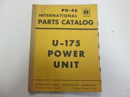 International Harvester PU-46 U-175 Power Unit Parts Catalog Manual Fact... - €11,48 EUR
