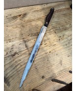 Lifetime Cutlery Jet Cut Serrated 11&quot; Blade Knife With Wood Handle - $24.51 CAD
