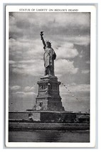Statua Della Libertà New York Città Ny Nyc Unp Wb Cartolina W9 - £2.38 GBP