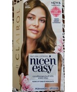 Clairol Natural Looking Nice &#39;n Easy Permanent Hair Color 6 Light Brown - $284.83 MXN