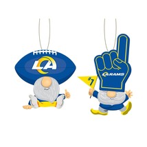 Los Angeles Rams Ornament Gnome Fan 2 Pack - $36.99
