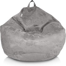 Bean Bag Chair Cover (No Filler) | Bird&#39;S Nest Shape | Adult Size | Microsuede | - $42.99