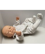 Berjusa Anatomically Correct Newborn Baby Boy Doll Blue Eyes 20-inch Vinyl - £38.91 GBP