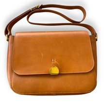 MADEWELL The Abroad Leather Shoulder Bag | NEW Monogramed &quot;KJZ&quot; | L4913 - $65.45