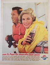 PEPSI Cola ~ Vintage ~ 1963 ~ Classic ~ Life Magazine Advertising ~ 10.25 x 13.5 - £17.87 GBP