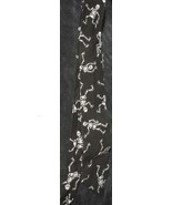 Halloween Necktie - Spooky Skeletons - VGC - GREAT FESTIVE HALLOWEEN NEC... - $9.89