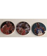 Michael Jordan Pogs Milk Cap Trading Cards Lot Of 3 Upper Deck #40 19 30 - $3.95