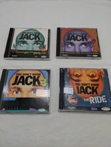 Lot Of (4) You Don&#39;t Know Jack PC Video Games 1-4 - £14.47 GBP