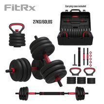 Smartbell Gym, 60 Lbs. 4-In-1 Adjustable Interchangeable Dumbbell, Barbe... - $154.49