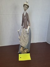Lladro Spain Porcelain Figurine Vintage Statue Original Marked Height 35 cm - £187.25 GBP