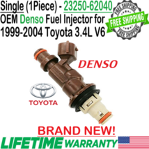 NEW OEM Denso x1 Fuel Injector for 1999, 2000, 2003, 2004 Toyota Tacoma 3.4L V6 - £93.44 GBP