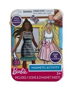Travel Sized Barbie Magnetic Activity Kit Small Magnetic Outfits in Meta... - £7.76 GBP