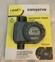 Orbit Conserve Digital Water Timer 1 Outlet - NEW Programmable Conserve Water - £19.26 GBP