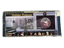 Christmas Foremost Halogen Light Holiday Projector w/12 Slides Halloween - £31.07 GBP