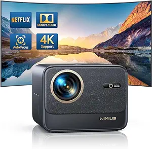 [Netflix Certified &amp; Dolby Audio] 4K Projector With Wifi6 &amp; Bluetooth, 7... - $426.99