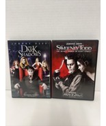 Dark Shadows (DVD, 2012) And Sweeney Todd(DVD,2007)  Staring Johnny Deep - £4.84 GBP