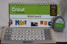 Cricut Wild Card 2 Cartridge set - $9.00