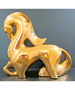 Rare Jaru 1970s 18k Gold Pottery Modernist Etruscan Horse Sculpture 13.5... - €298,21 EUR