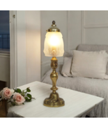 Delicate Art Nouveau Table Lamp &quot; Golden Chalice &quot; Unique - $303.31