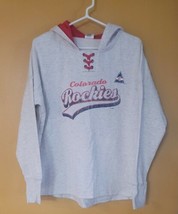 Colorado Rockies Vintage Hockey Women&#39;s  Hoodie MLB Sizes - S or L NWT - £23.08 GBP