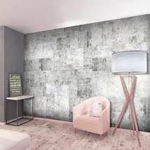 Tiptophomedecor Peel and Stick Wallpaper Wall Mural - Abstract Concrete Tiles Ba - £47.01 GBP+
