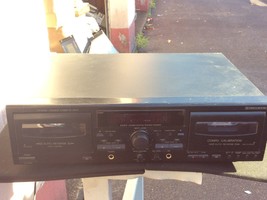 JVC Double Cassette Deck TD-W318 - $116.88