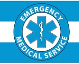 3X5 Emergency Medical Service Light Blue EMS FLAG BANNER 100D W/GROMMETS - $7.89