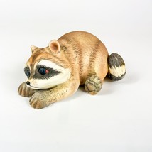 River Shore Alfred Baby Raccoon Figurine R.J. Brown Ceramic Hand-Painted 2497 - $14.84