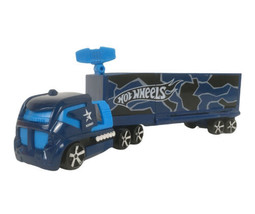 Hot wheels Mattel RACING RIGS Mission Control Rig N3981 Truck W/ Trailer - $12.87