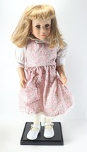Vintage 2000 MY TWINN 23&quot; Inch Poseable Doll Blonde Hair Gray Eyes w/ Cl... - £70.28 GBP