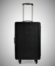 Huge Leather valuables storage suitcase trolley -  TSA Lockable - £1,124.40 GBP