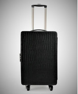 Huge Leather valuables storage suitcase trolley -  TSA Lockable - £1,095.61 GBP