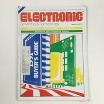 Electronic Servicing &amp; Technology Magazine March 1991 Replacement Part D... - $262.53 MXN
