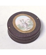 Late 18C antique hand painted Miniature snuff box - £189.30 GBP