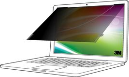 3M Bright Screen Privacy Filter for 15.6in Laptop, 16:9, BP156W9B - $78.36