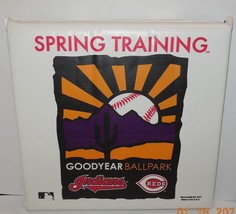 2011 MLB Spring Training  Goodyear ballpark SGA Seat Cushion Indians Reds - $34.65
