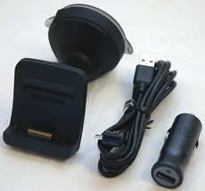NEW GENUINE TomTom GO 500 600 OEM Windshield Suction Mount Car Charger 5000/6000 - £29.96 GBP